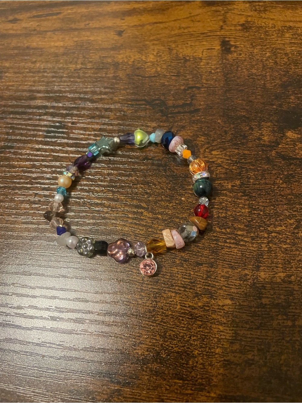 Multicolor Beaded Stretch Bracelet - Women Jewelry